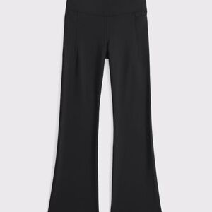 Abercrombie Kids Black Flared Yoga Pants, Size 11-12, worn twice, like new.